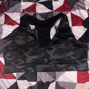 Fabletics Camo Sports Bra